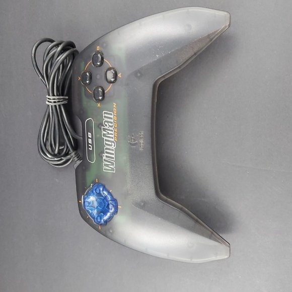 Logitech USB Wingman Precision Gamepad PC Game Controller 6ft Cord Plug and Play - Picture 2 of 8